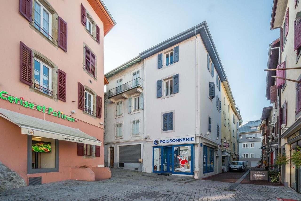 Au Rythme Du Lac Apartment Evian-les-Bains Bagian luar foto